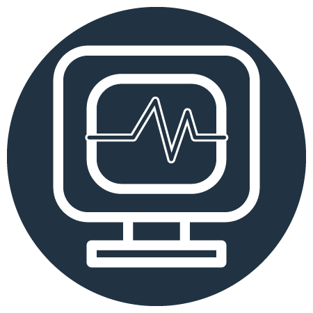Radiology icon solid